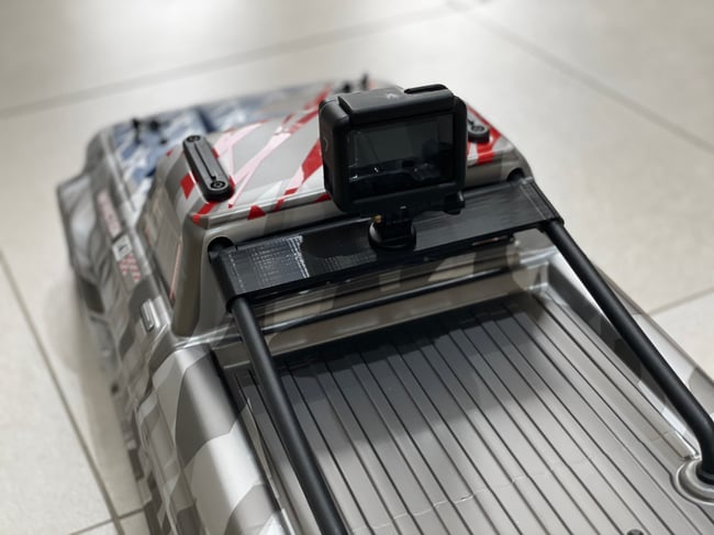 ARRMA INFRACTION GOPRO MOUNT | GOPRO HERO 3 4 5 6 7 8 9 CLIP ON BRACKET ARMA