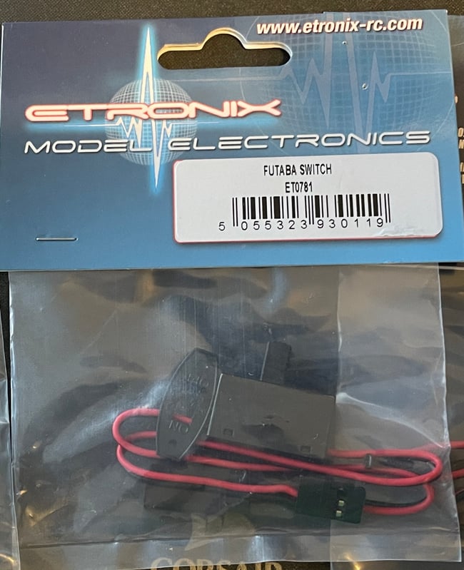 LOSI SUPER BAJA REY 2.0 SBR | 3 CH LIGHT SWITCH BOX FOR FUTABA ET0781 SWITCHS
