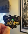 ‘Death Moth’ Rainbow Holographic Sticker