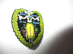 Image of The Byrds Sweetheart Of The Rodeo 1 1/2" Tall Metal Badge