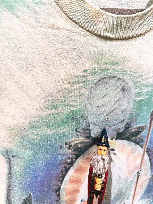 Grateful Dead 1995 Summer Tour ‘Poseidon’ T-Shirt - Fits L