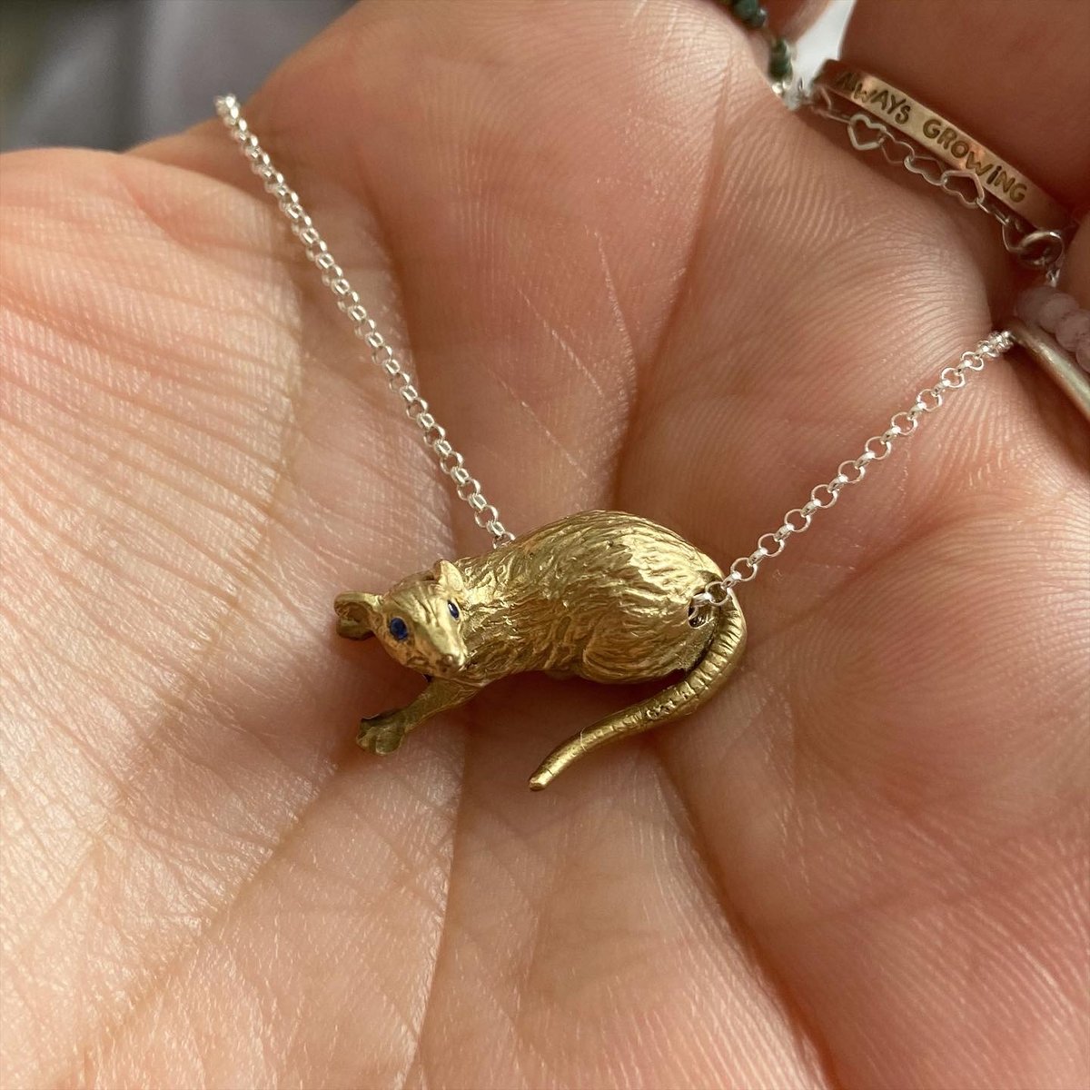 Image of Rat necklace