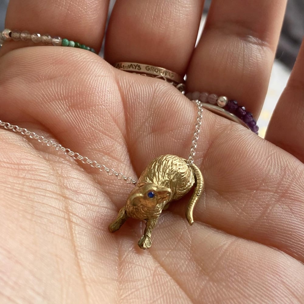 Image of Rat necklace