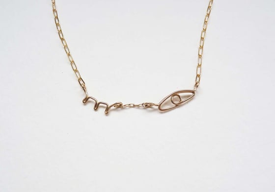 Image of Winky eye necklace