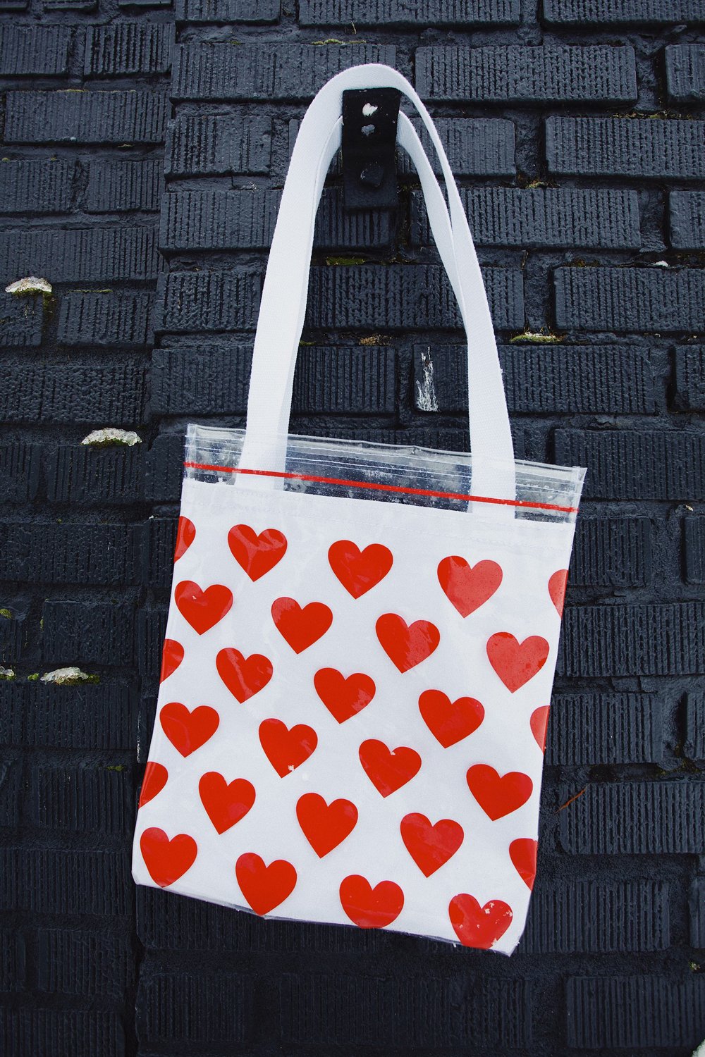 Image of Heart ❤️ tote baggie