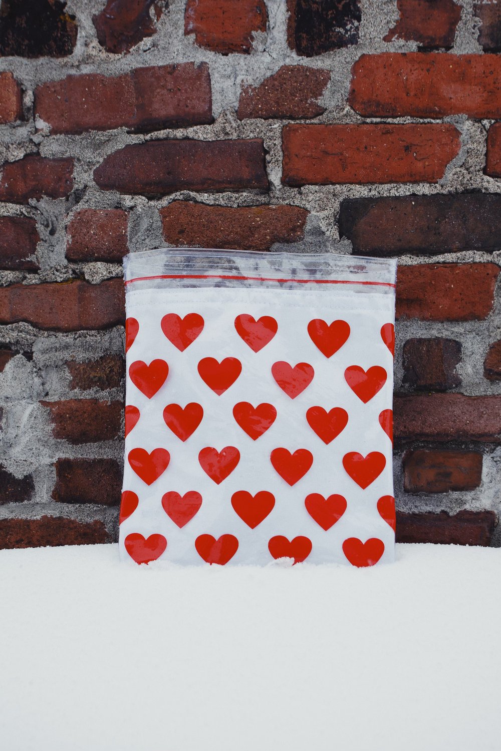 Image of Heart ❤️ tote baggie