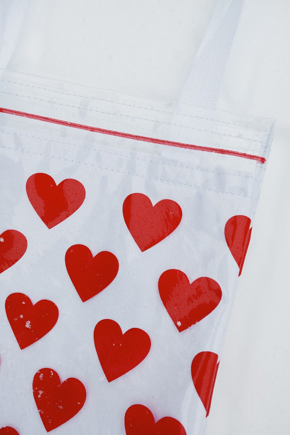 Image of Heart ❤️ tote baggie