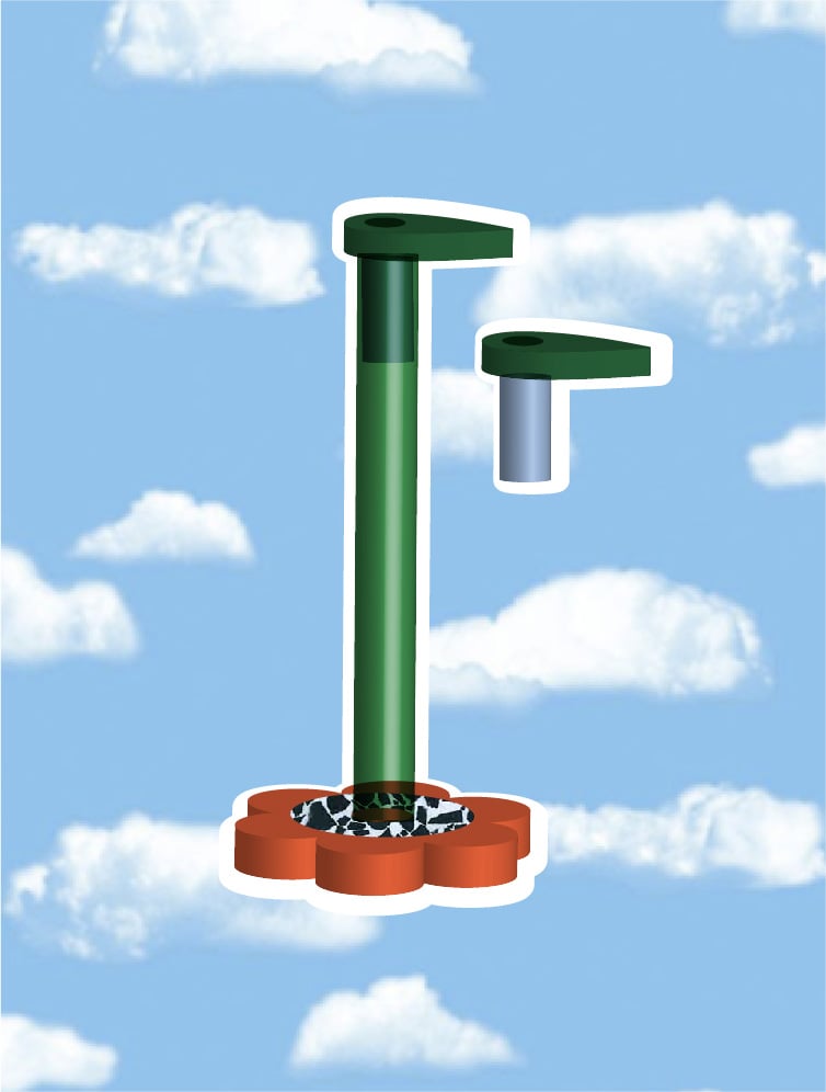 Image of Blumz Paper Towel Holder