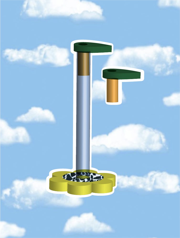 Image of Blumz Paper Towel Holder