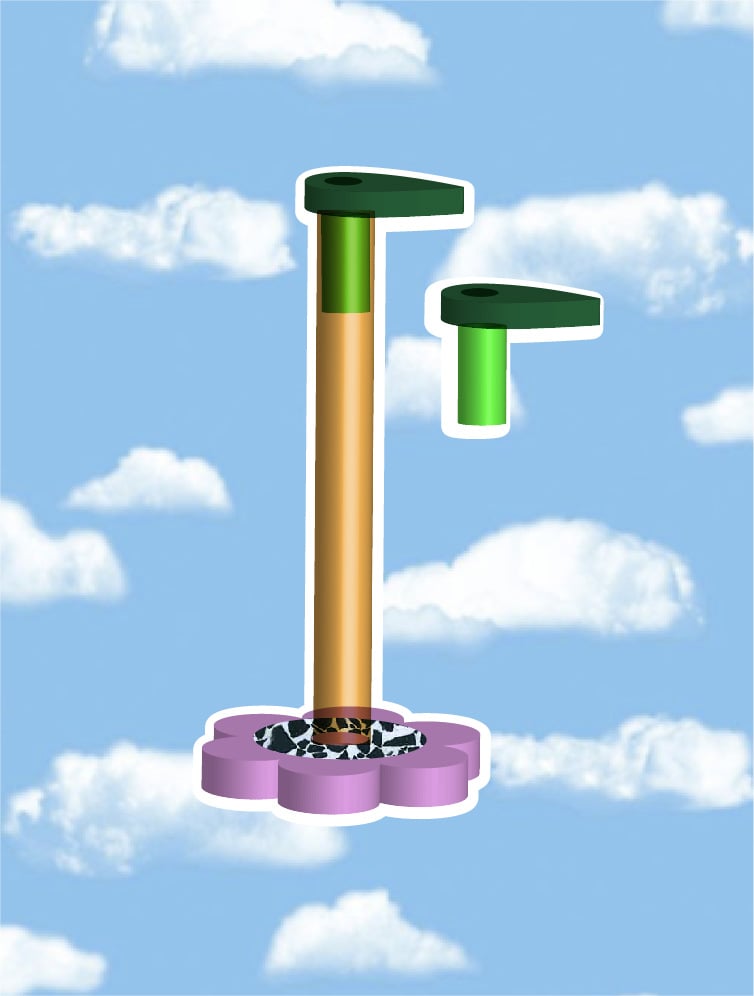 Image of Blumz Paper Towel Holder