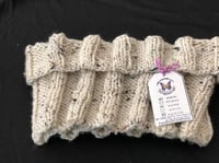Image 1 of Hand Knit Donegal Tweed Cowl