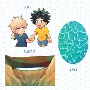 Bkdk River Scene Acrylic Stand
