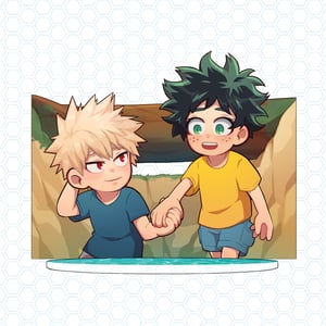 Bkdk River Scene Acrylic Stand