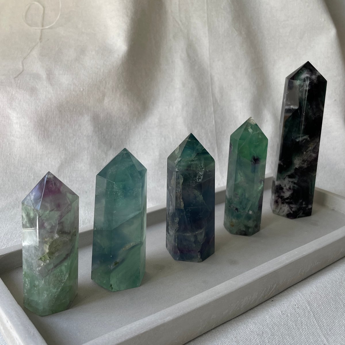 Image of Rainbow Fluorite Towers