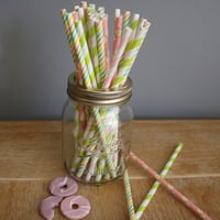 Image 2 of Spring Time Party Straws