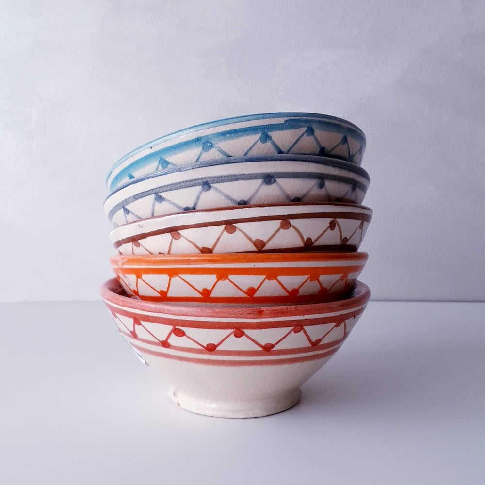 Image of COLORFUL MOROCCAN MINI BOWLS