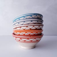 Image 1 of COLORFUL MOROCCAN MINI BOWLS