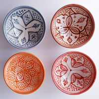 Image 2 of COLORFUL MOROCCAN MINI BOWLS