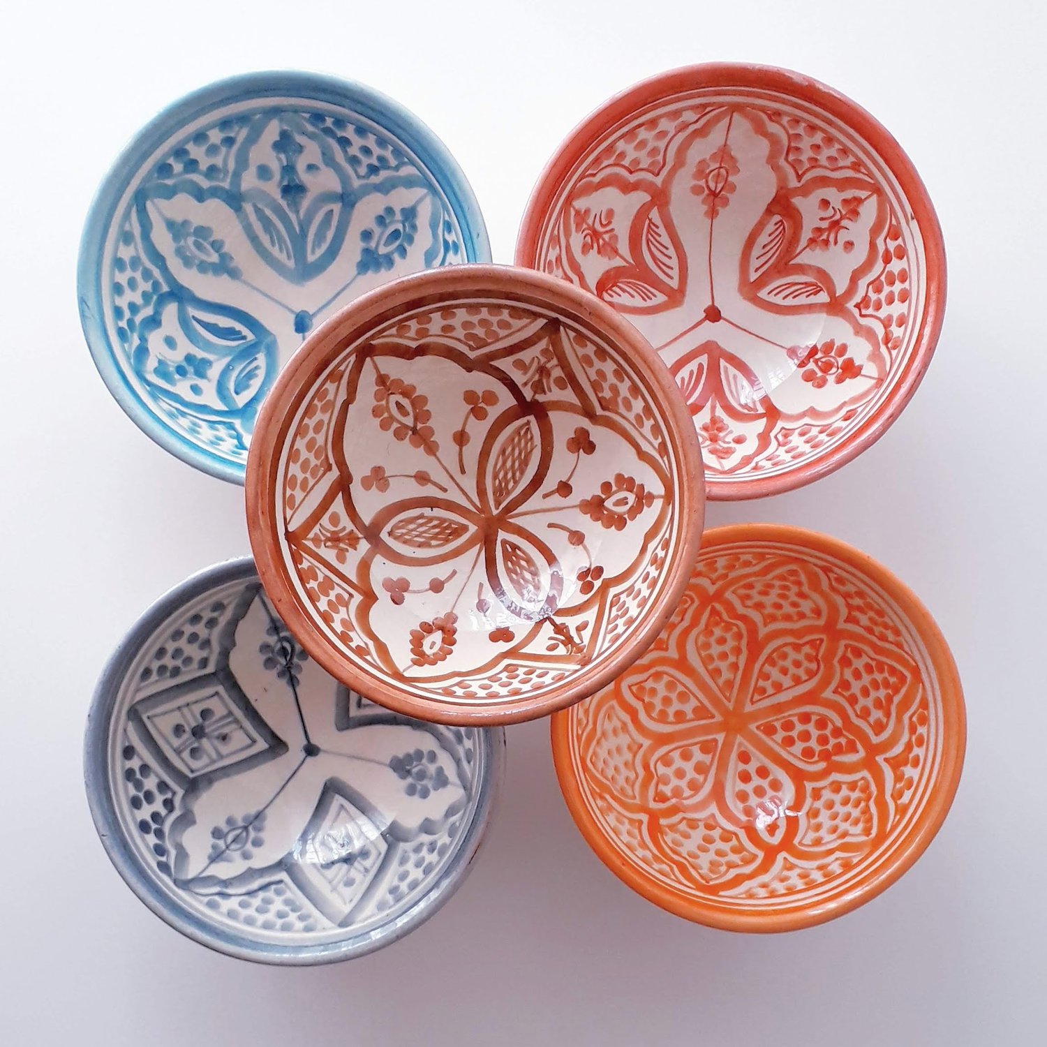 Image of COLORFUL MOROCCAN MINI BOWLS