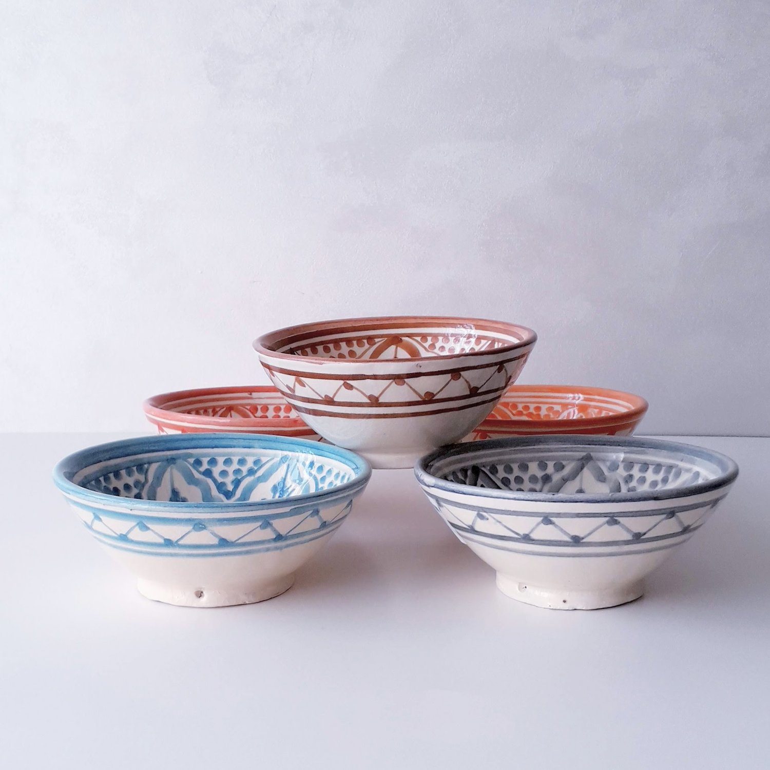 Image of COLORFUL MOROCCAN MINI BOWLS