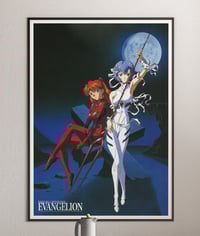 Image 4 of Asuka & Rei - Neon Genesis Evangelion, Mecha Anime Poster