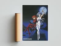 Image 2 of Asuka & Rei - Neon Genesis Evangelion, Mecha Anime Poster