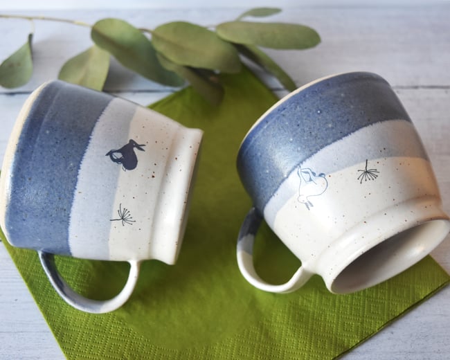 Large Mug - sprinter bunny