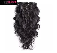 Image 1 of 120g Body Wave Seamless Clip-Ins