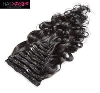 Image 2 of 120g Body Wave Seamless Clip-Ins