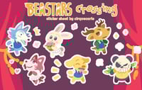 Image 3 of Beastars x Animal Crossing: Kiss-Cut Sticker Sheets