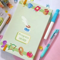 Image 2 of Original Design Hardbound Dot Grid Sketchbook Bullet Journal