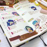 Image 3 of Fire Emblem Three Houses: Kiss-Cut Planner Sticker Sheets