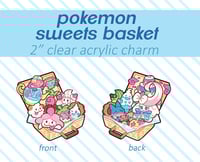 Image 3 of Pokemon: Sweets Basket 2" Double-sided Acrylic Charm