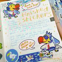 Image 5 of Animal Crossing New Horizons: Dodo Airlines Kiss-Cut Sticker Sheet