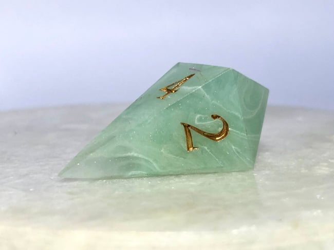 Stone Ocean D4 Single Crystal Shape Blazingdice Stone Ocean D4 Single Crystal Shape Blazingdice