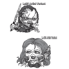 Valentines day Chucky and Tiffany killer set-Error1984 X Tok Exclusive!