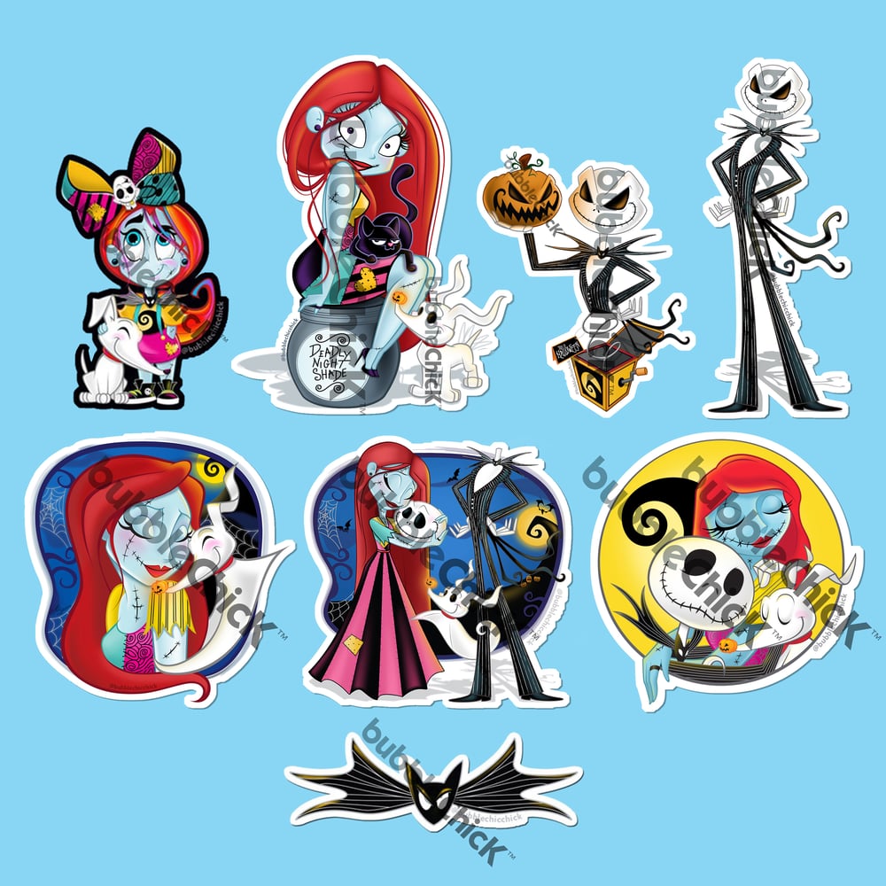 Image of Various NBC Inspired Stickers - 1