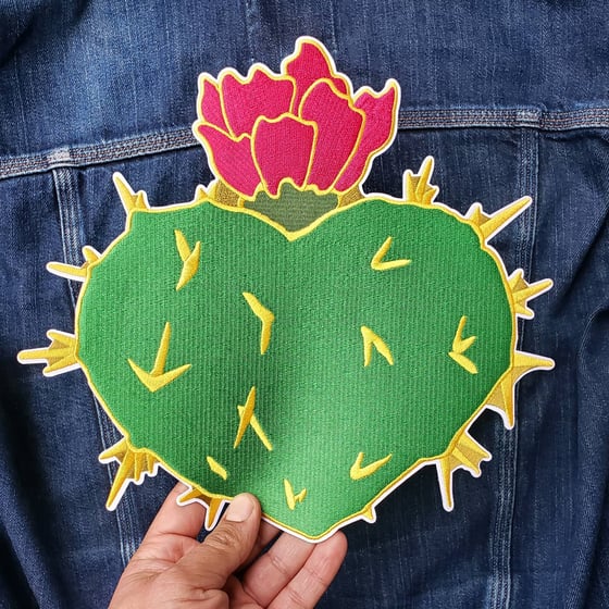 Image of Nopal Sagrado Back Patch