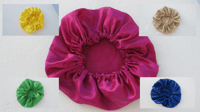  Silk Solid Colour Bonnets