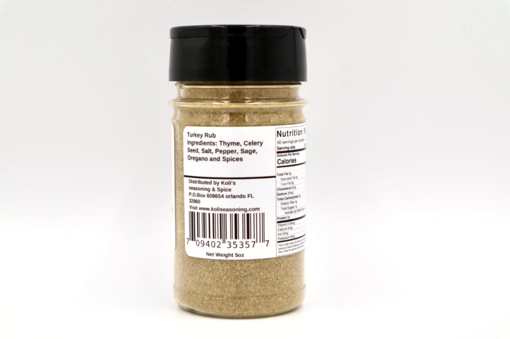 Turkey Rub 