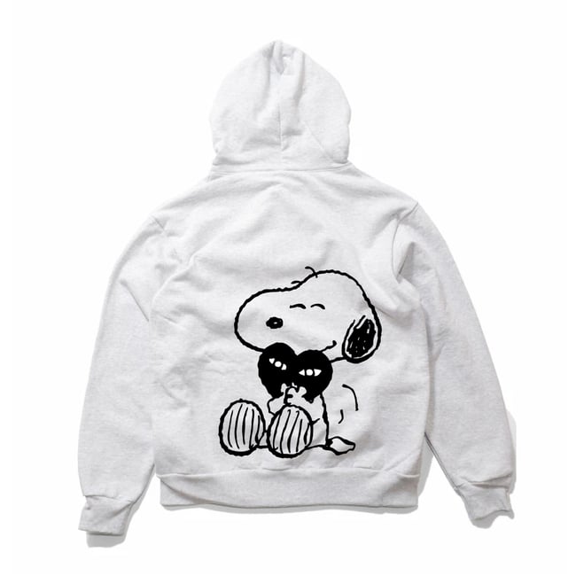 Panthère 14oz Grey Zip Up Hoodie