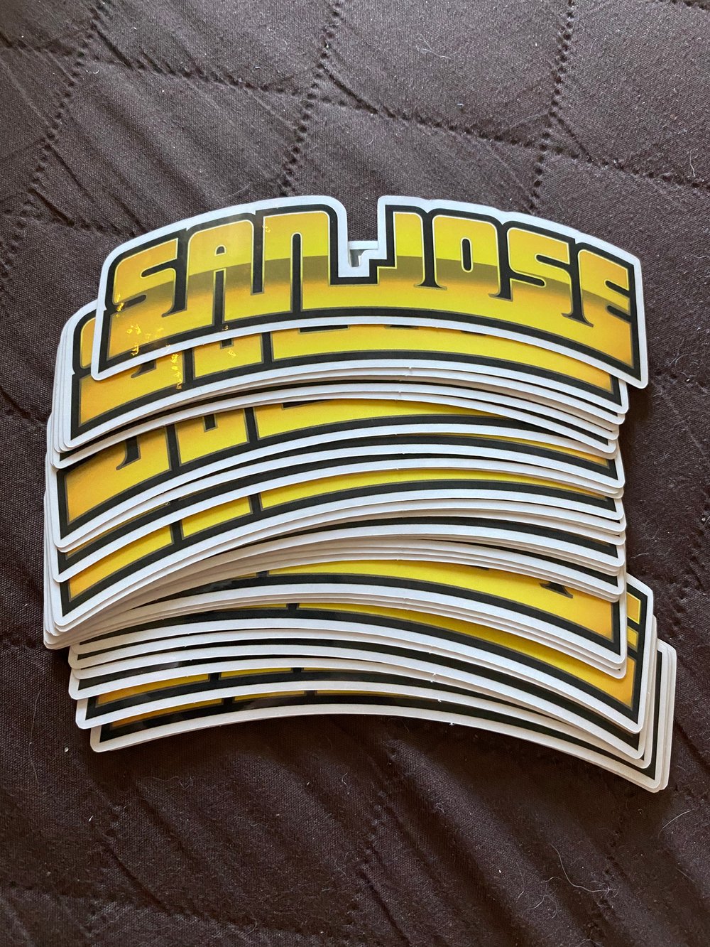 Image of San Jose lowrider stickers