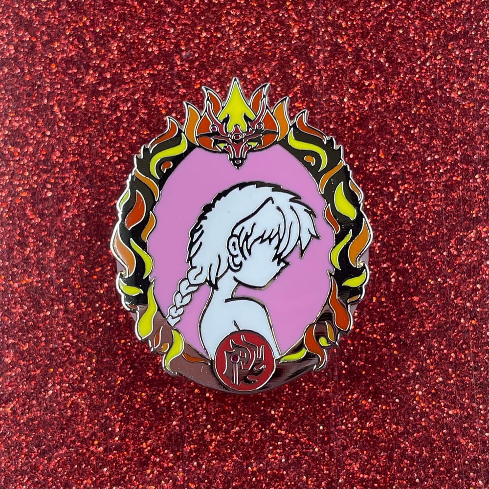 Image of Hikaru Cameo Hard Enamel Pin