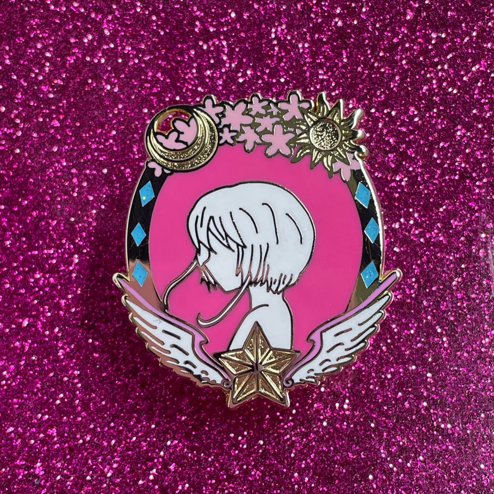 Image of Sakura Cameo Hard Enamel Pin