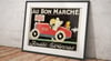 Au Bon Marche, Jouets Etrennes | Rene Vincent | 1922 | Vintage Ads | Vintage Poster