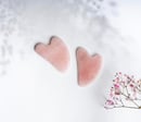 Image 1 of Rose Quartz Gua Sha Facial Tool