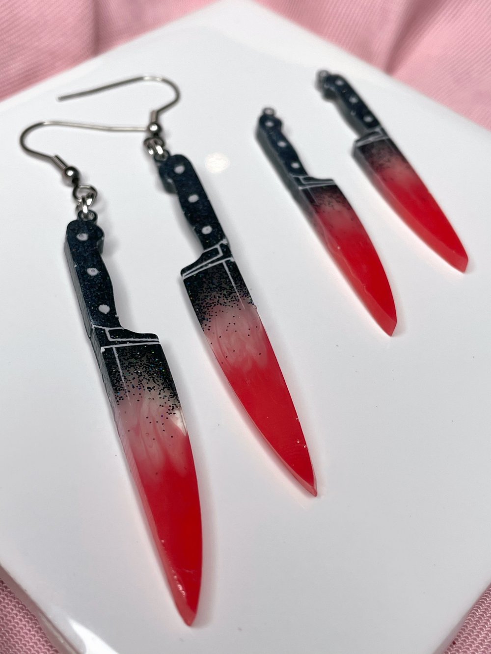 Image of Bloody Knife Earrings