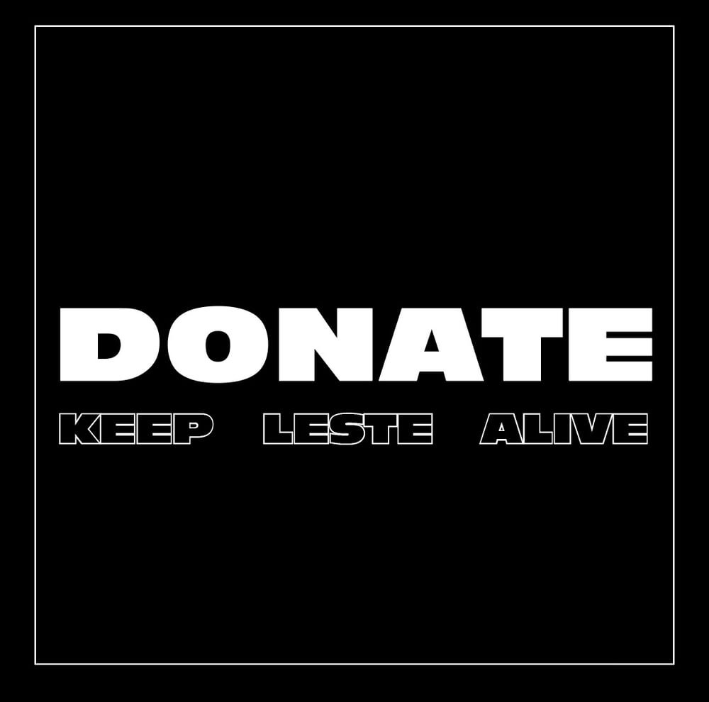 Image of MAKE A DONATION/KEEP LESTE ALIVE