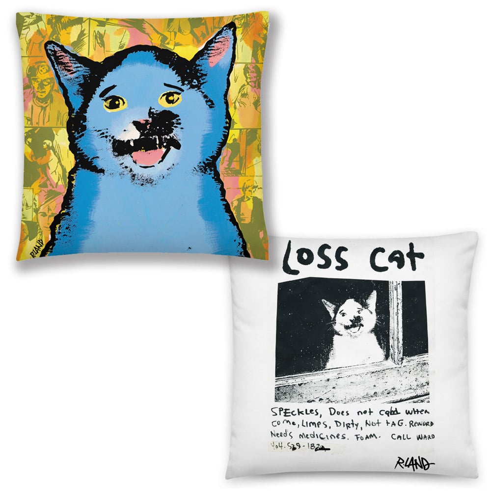 Image of Speckles/Loss Cat Pillow