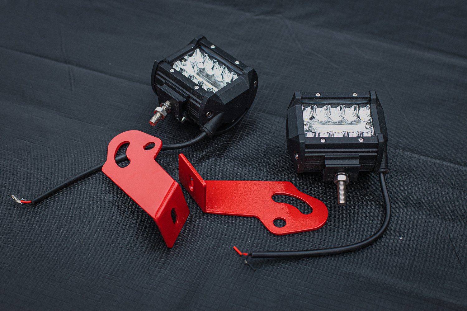 Image of Honda Pedestal Pod Light Brackets (PAIR)